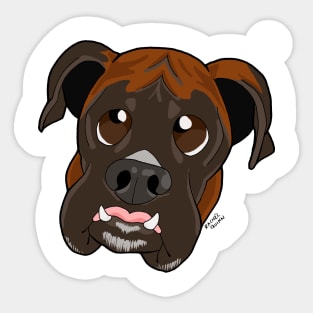 Boxer Sticker